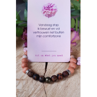 Tibetaanse edelsteenarmband Netstone licht